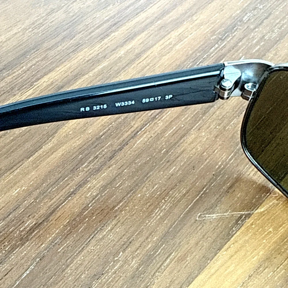 Ray-Ban (1) RB 3189 Leather II & (2) RB 3215 Sunglass Black FRAMES ITALY -3 PAIR
